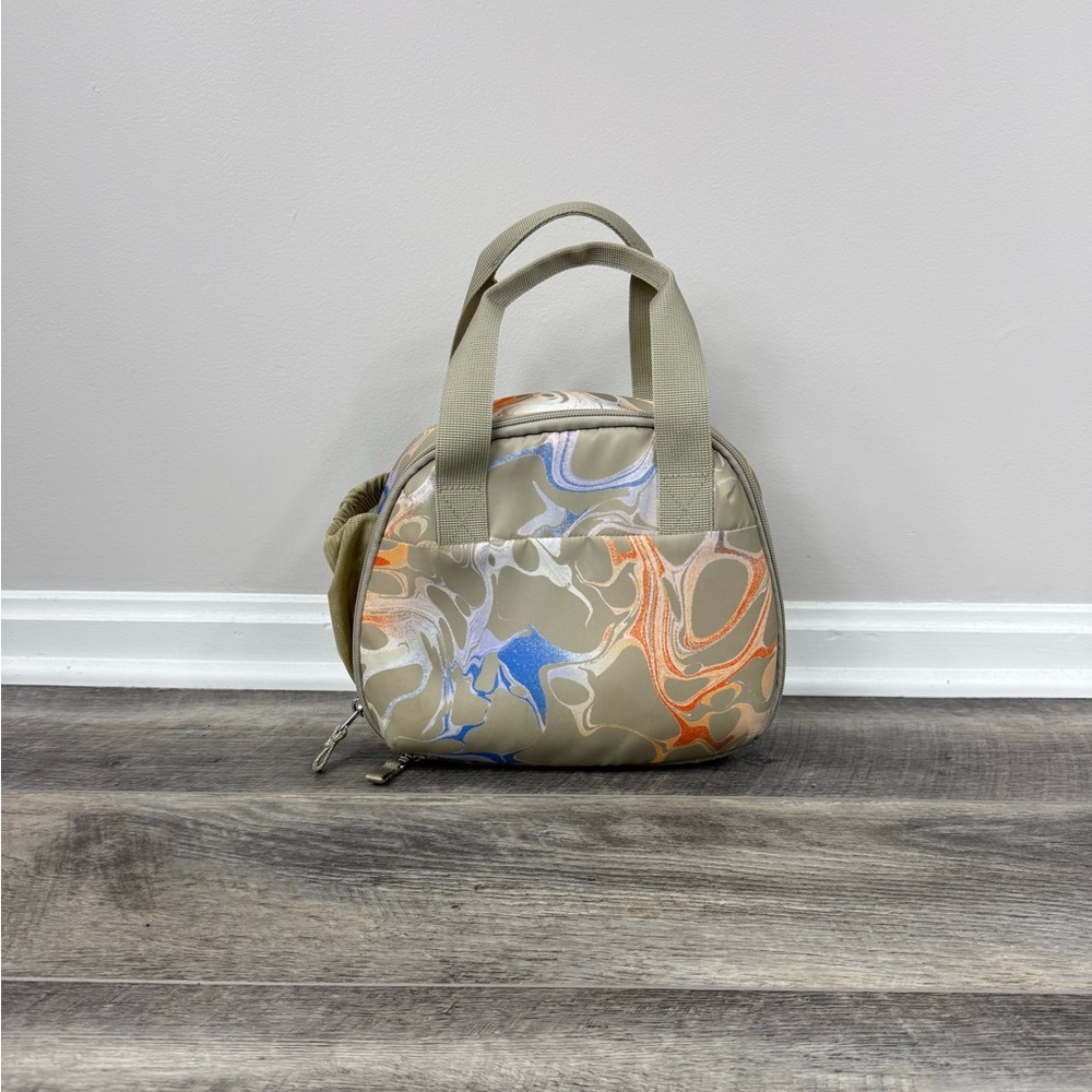 Tan Marble Lunch Box